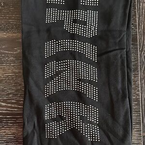 Black Studded Victoria’s Secret sweat pants size large